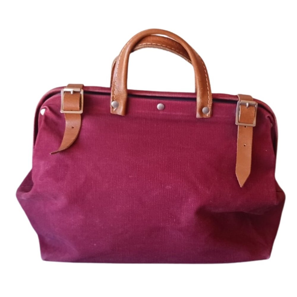 Vintage Jural Canvas Doctor's Style Bag